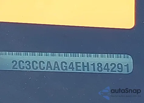 2014 Chrysler 300 из США, поврежденный, VIN 2C3CCAAG4EH184291